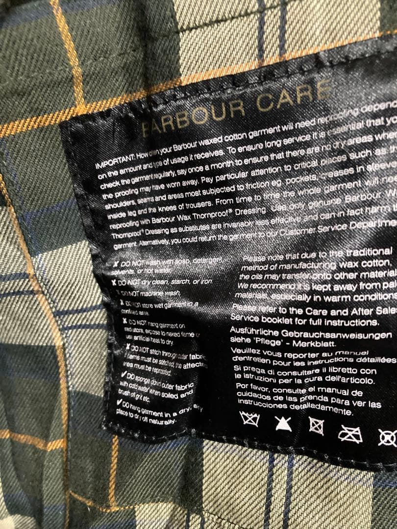 【英国製】Barbour バブアー SL ビデイル 36 ラスティック