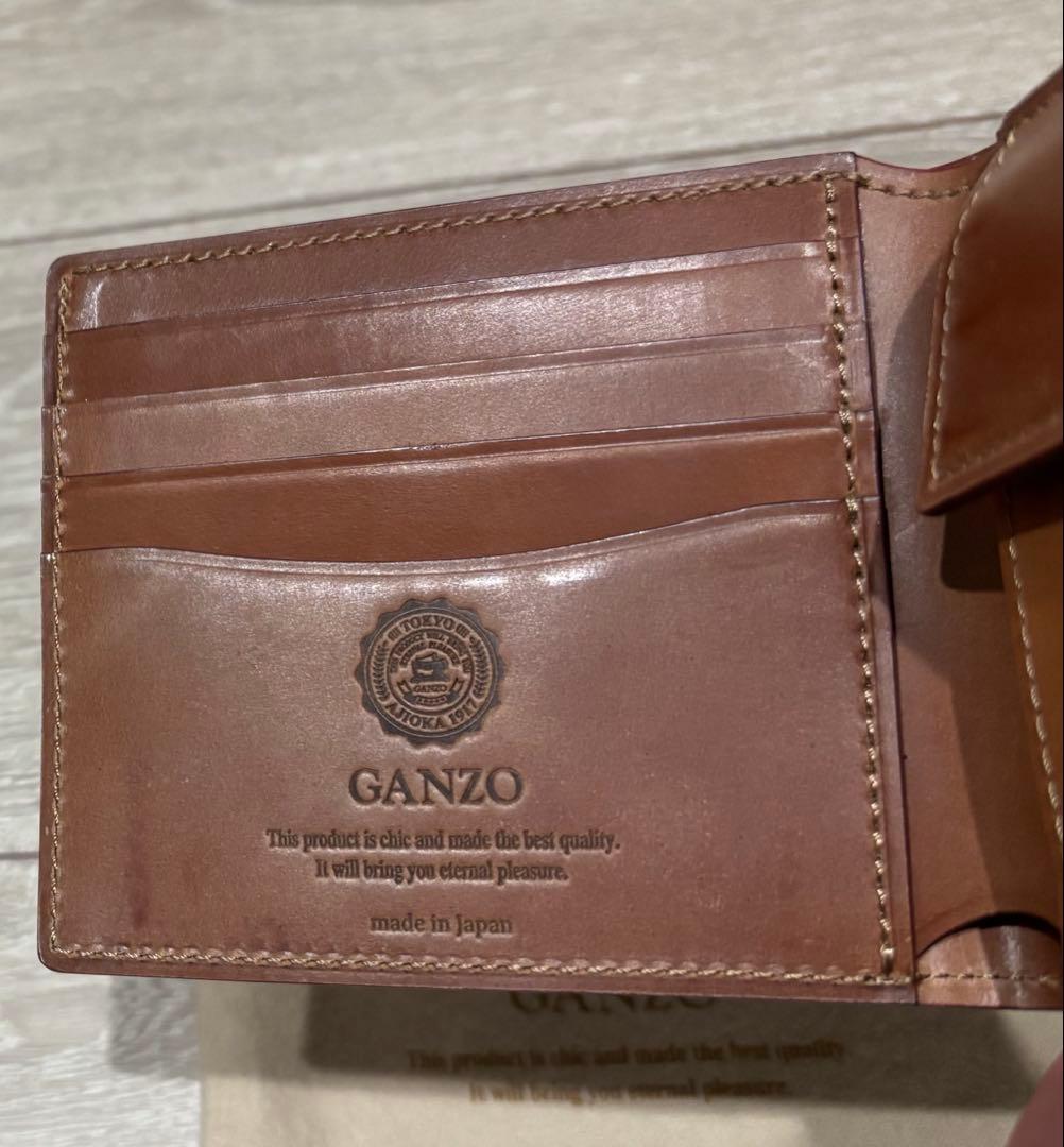 い*)様 SHELL CORDOVAN 2 小銭入れ付き二つ折り財布