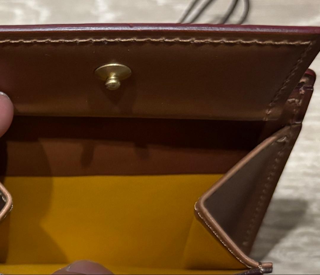 い*)様 SHELL CORDOVAN 2 小銭入れ付き二つ折り財布