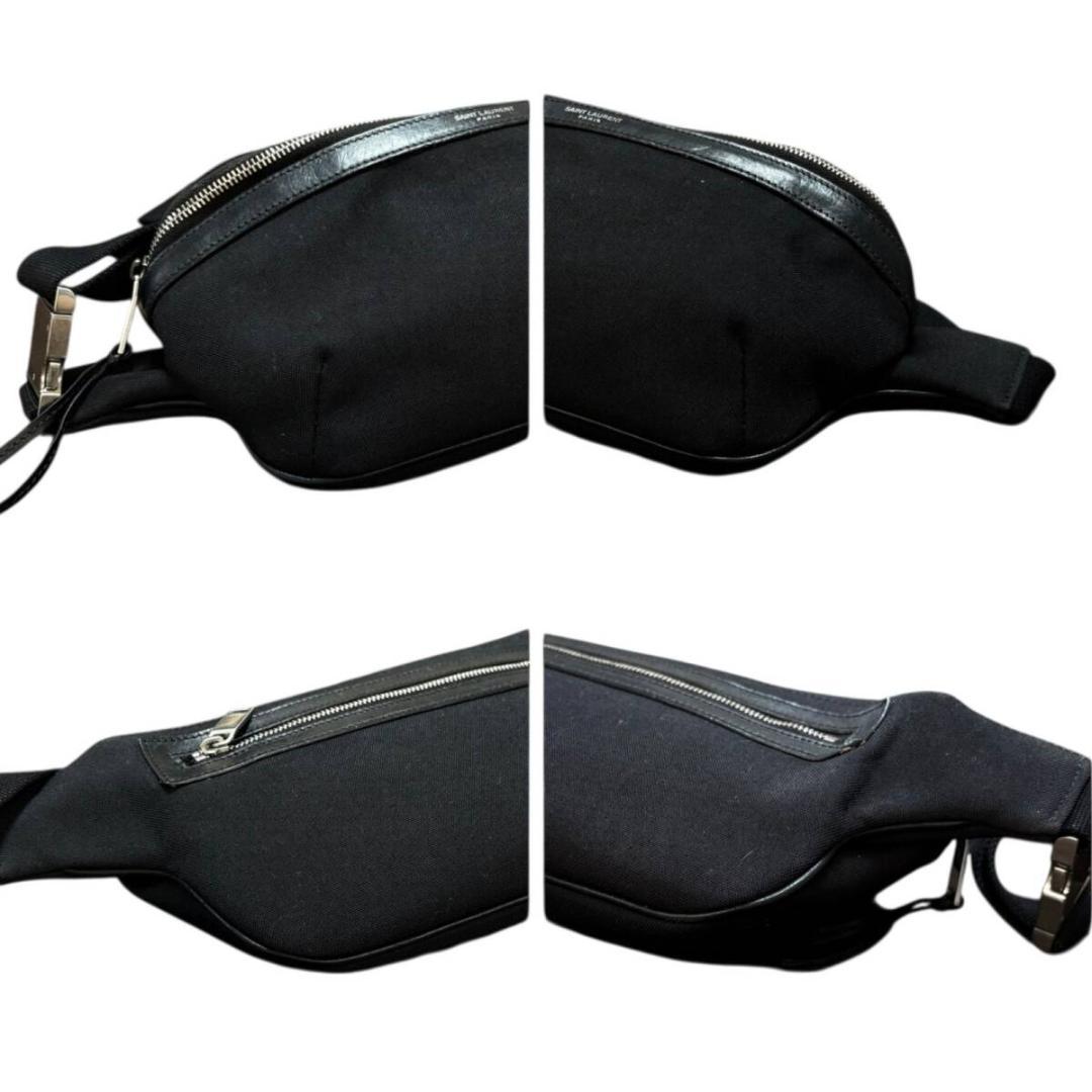 サンローラン 現行 シティ ボディバッグ ウエストポーチ クロスボディ 斜め掛け