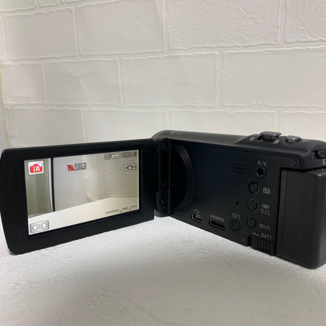 【動作確認済】Panasonic　HC-V520M　ビデオカメラ　ブラック