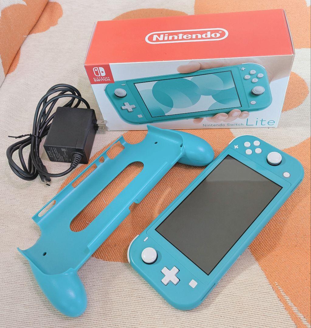 Nintendo Switch Lite グリップカバー付 (お値下げ不可)