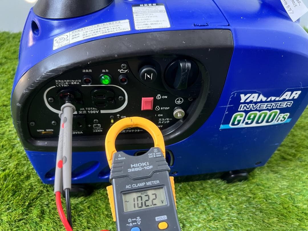 YANMAR ヤンマー インバータ発電機 G900IS 動作良好 ♪ KHD57
