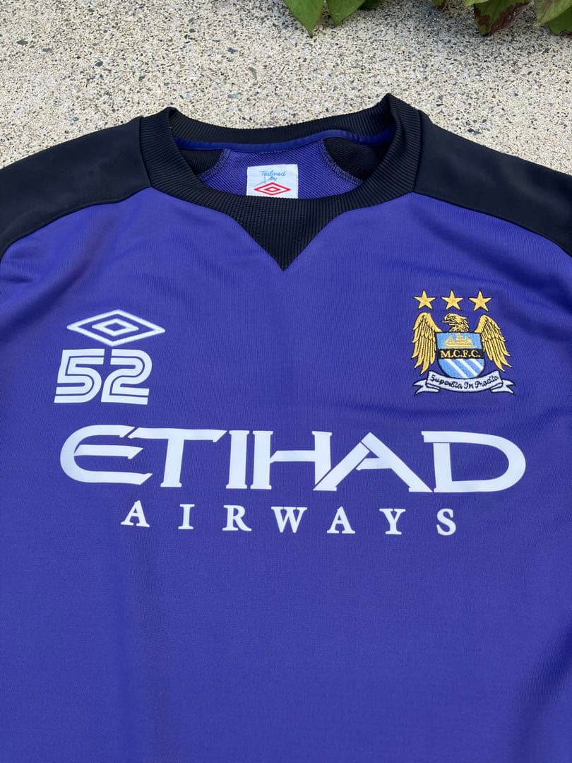 【希少】UMBRO×マンチェスターシティ/ピステ/ドリルトップ/2XL