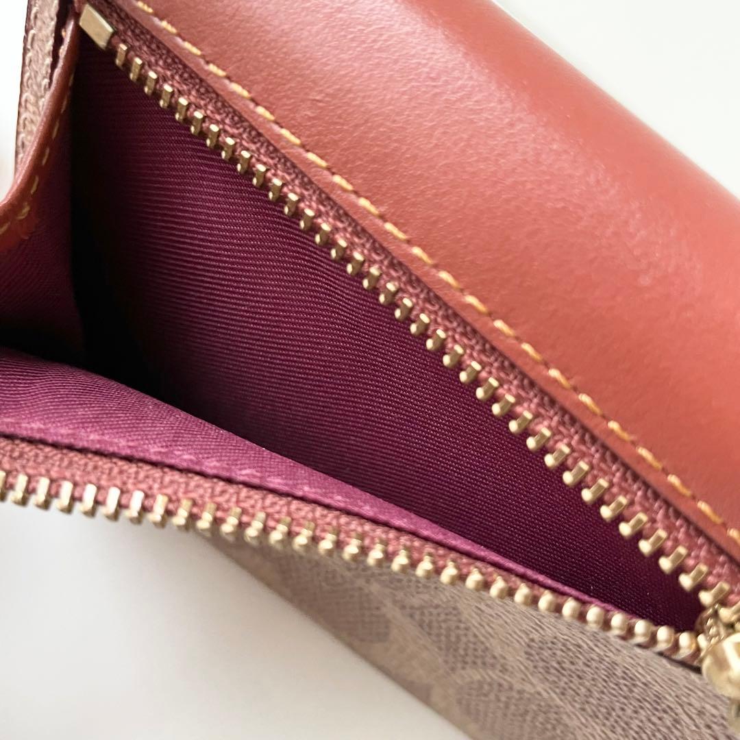 コーチ COACH 折り財布 ウィン スモールウォレット シグネチャー 新品保管