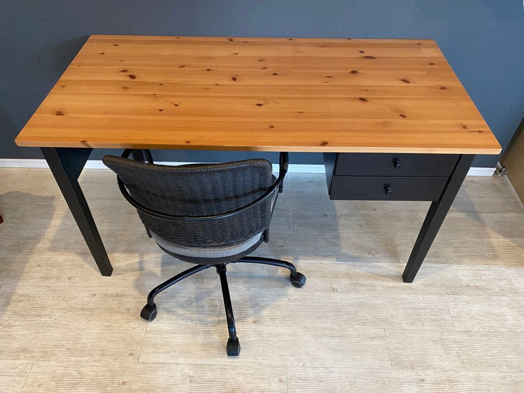 IKEA イケア デスク チェア セットARKELSTORP アルケルストルプ