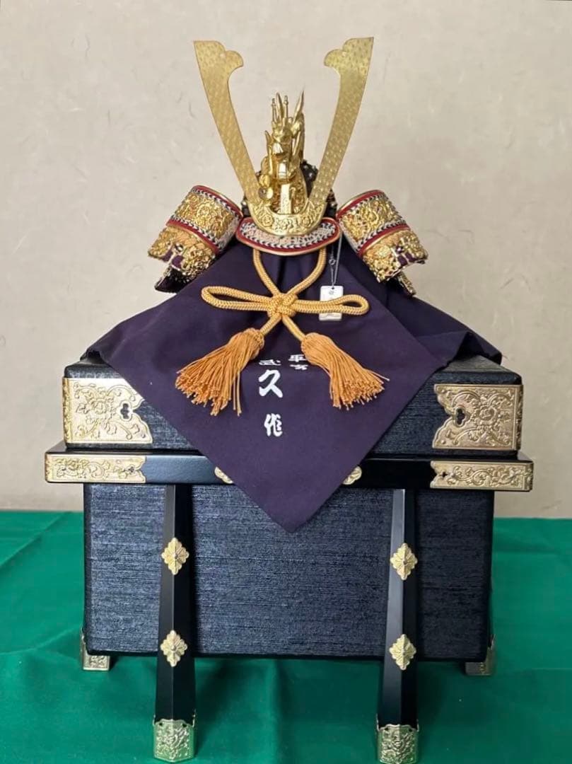 平安武久　12号 飾兜　久月【メルカリ便発送】