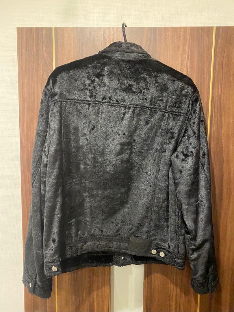 ジャケット・アウター Supreme Fuzzy Pile Trucker Jacket