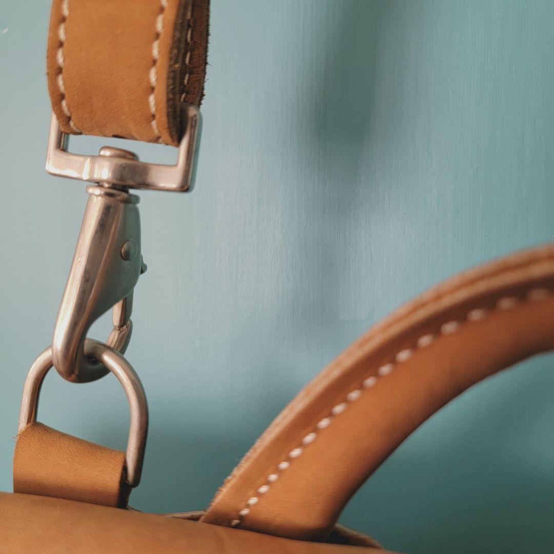 The J.Peterman Company ヌバックレザー　メッセンジャー