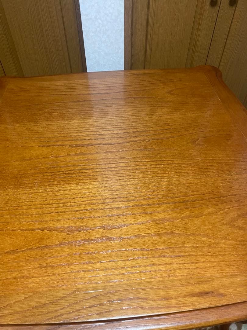 アンティーク　猫足　ダイニングテーブル　クラシック木製正方形テーブル