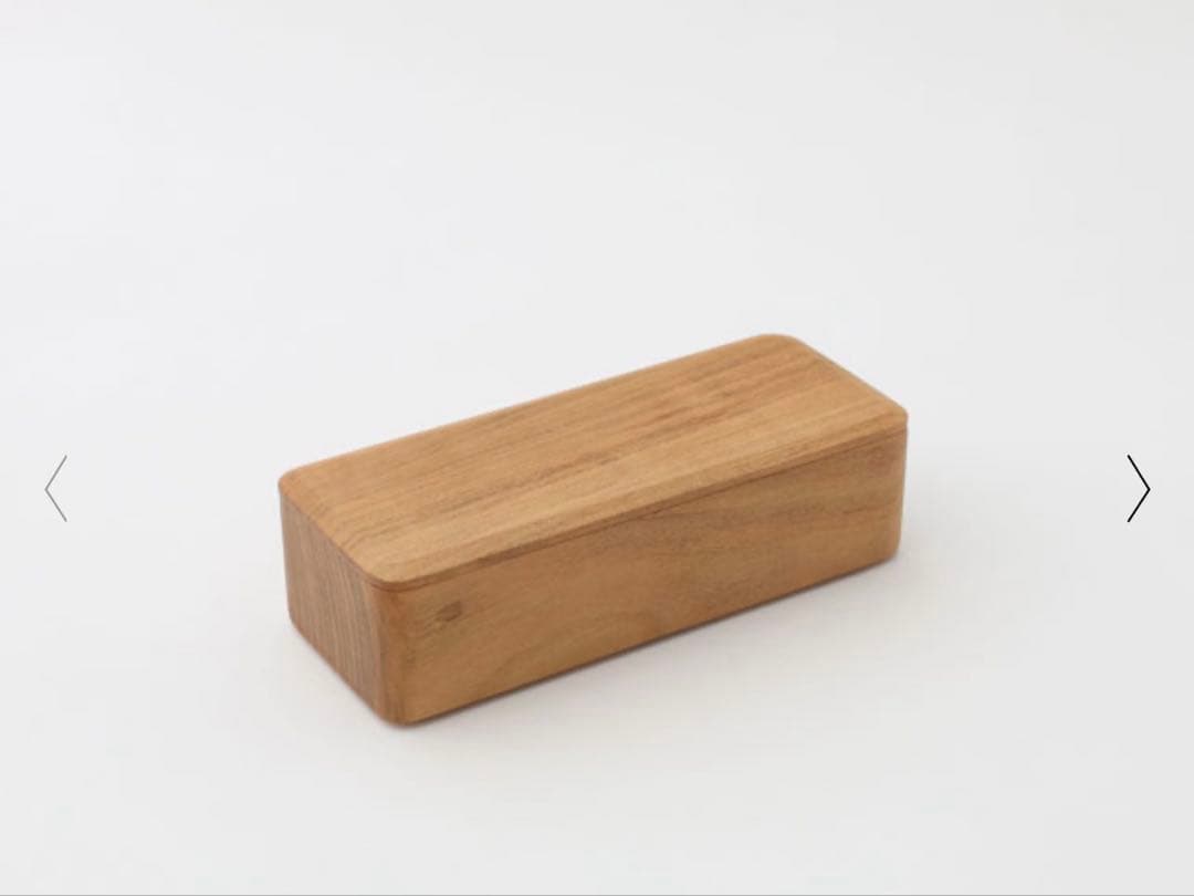 中川政七商店　WEB限定　建彦木工山 桜の弁当箱M 山桜無垢材