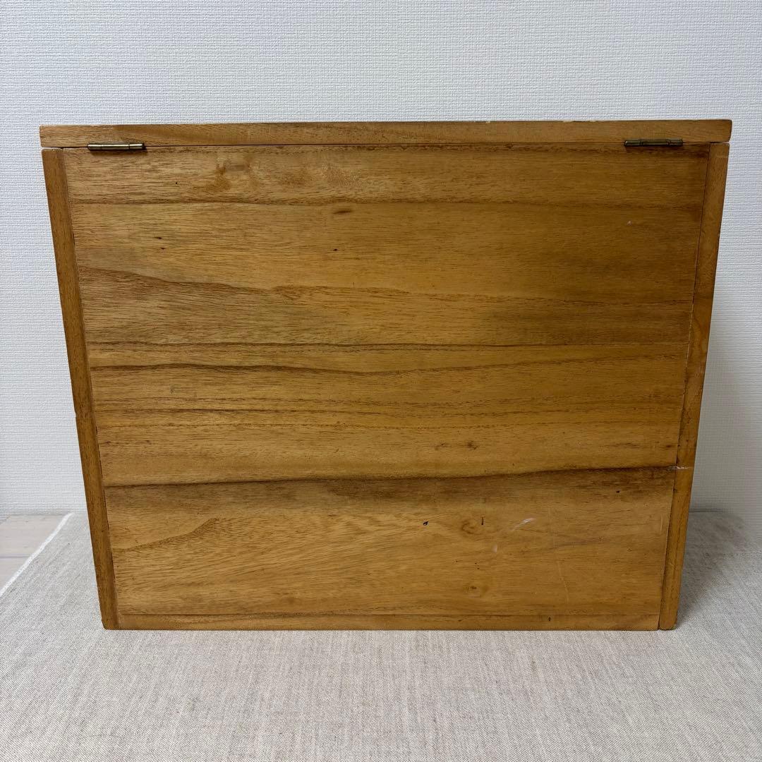 s*a様 整理木箱　引き出し　古家具　木製　マス目　小引き出し