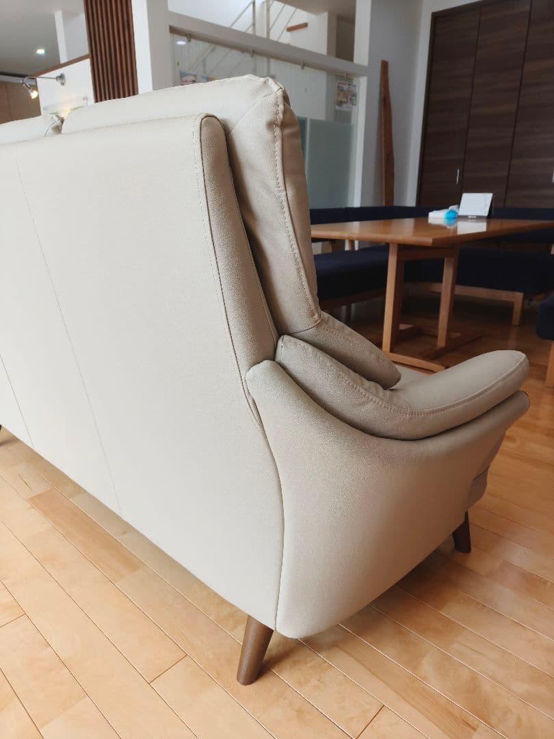 【使用3ヶ月・極美品】ニトリ 3人掛けソファ コウテイ3 Nシールド おまけ付