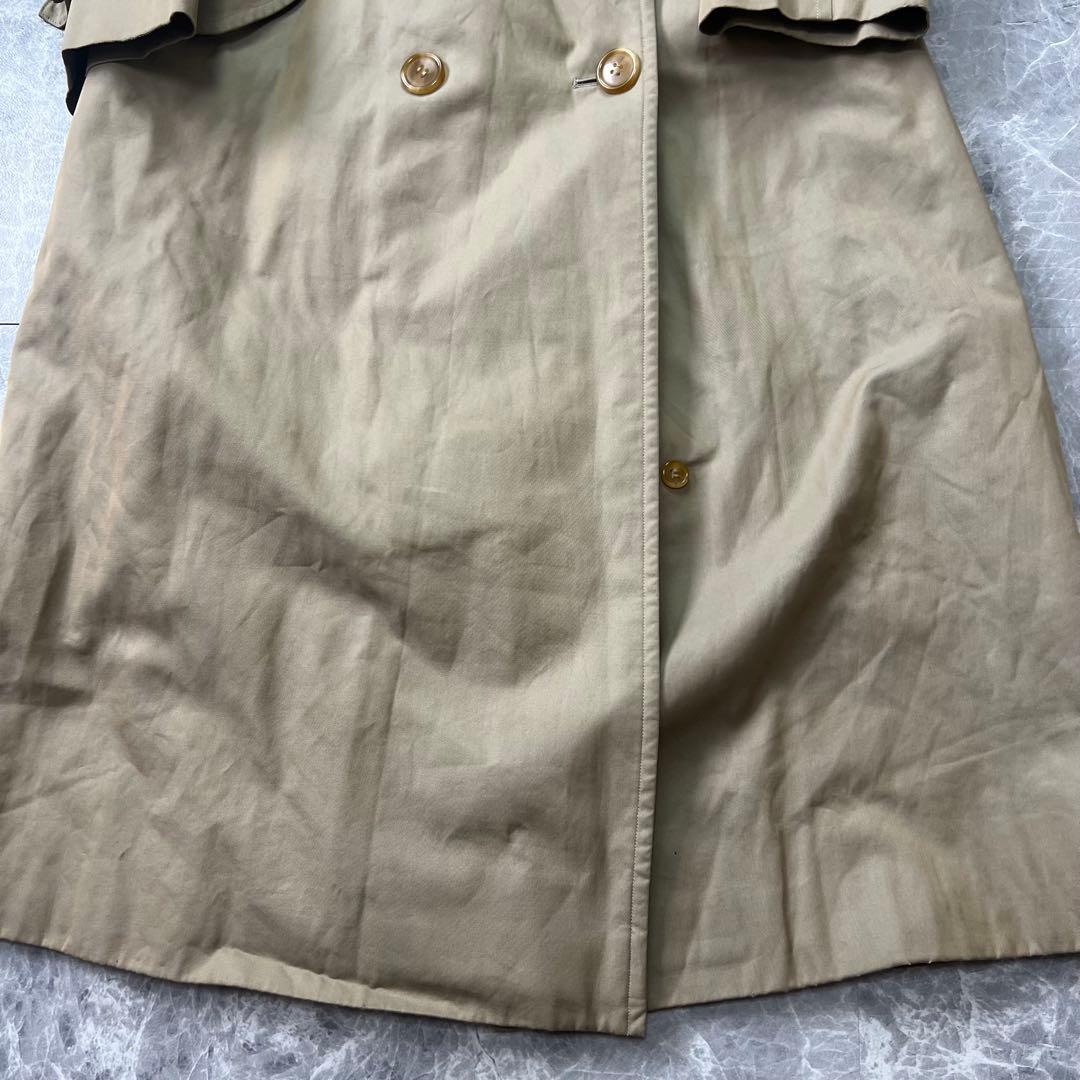 バーバリー♡トレンチコート　ベルト　ライナー　カーキ　ノバチェック　L相当