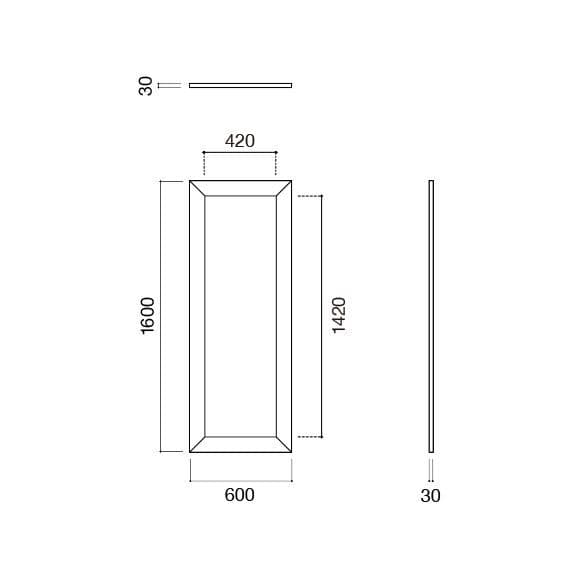 IDEE JATI TUA MIRROR M　美品