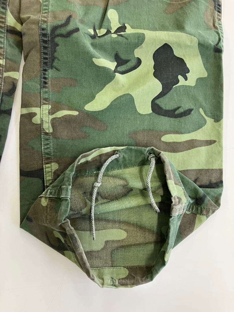 米軍実物 60's ERDL ノンリップ ファティーグパンツ M-R