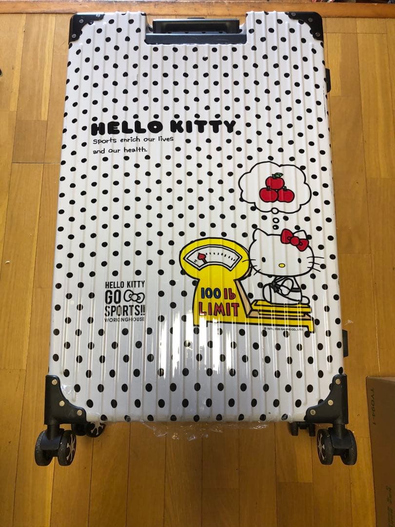 ハローキティ ポルカドット キャリーケース