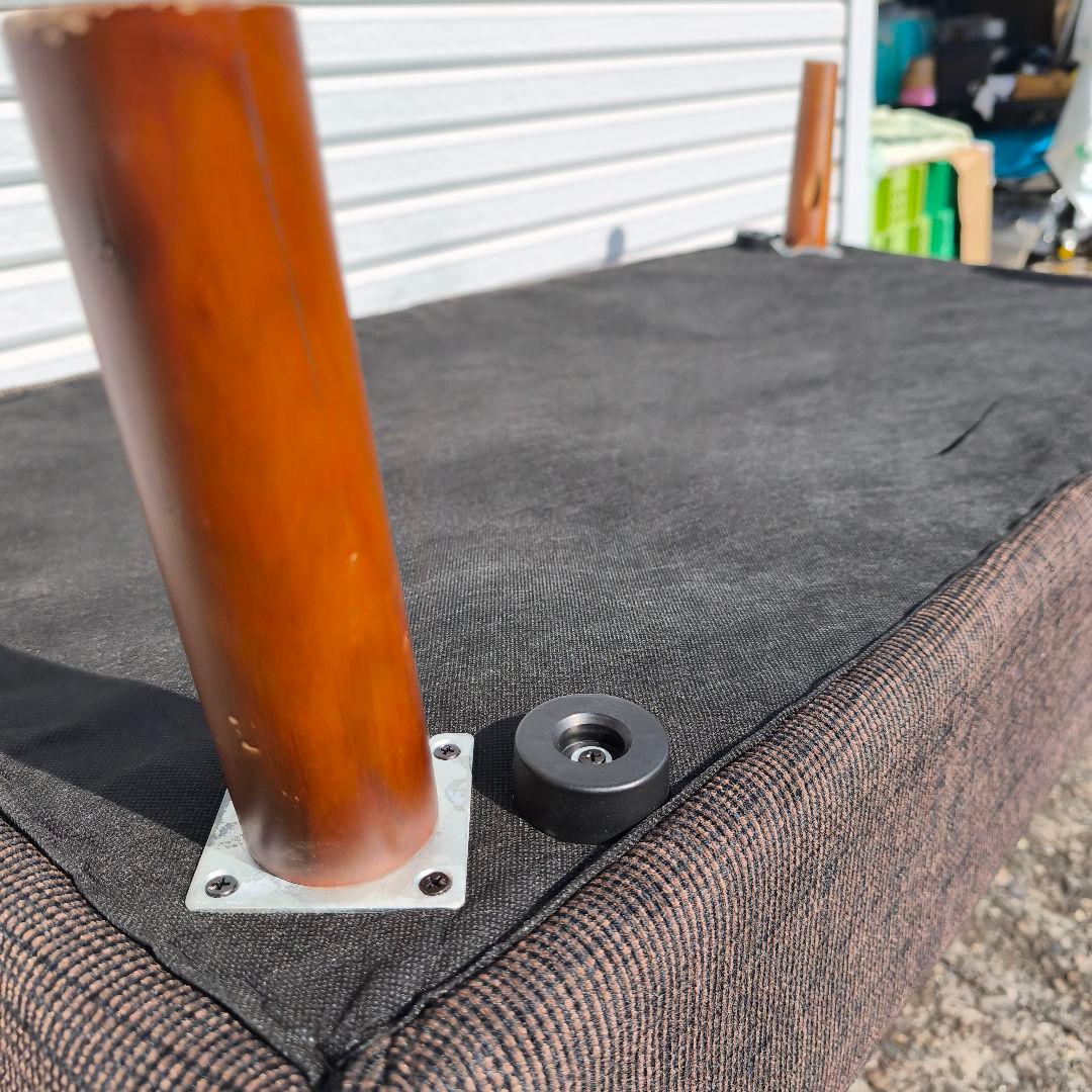 一人掛けソファ 感じいい 新生活 ブラウン 除菌済