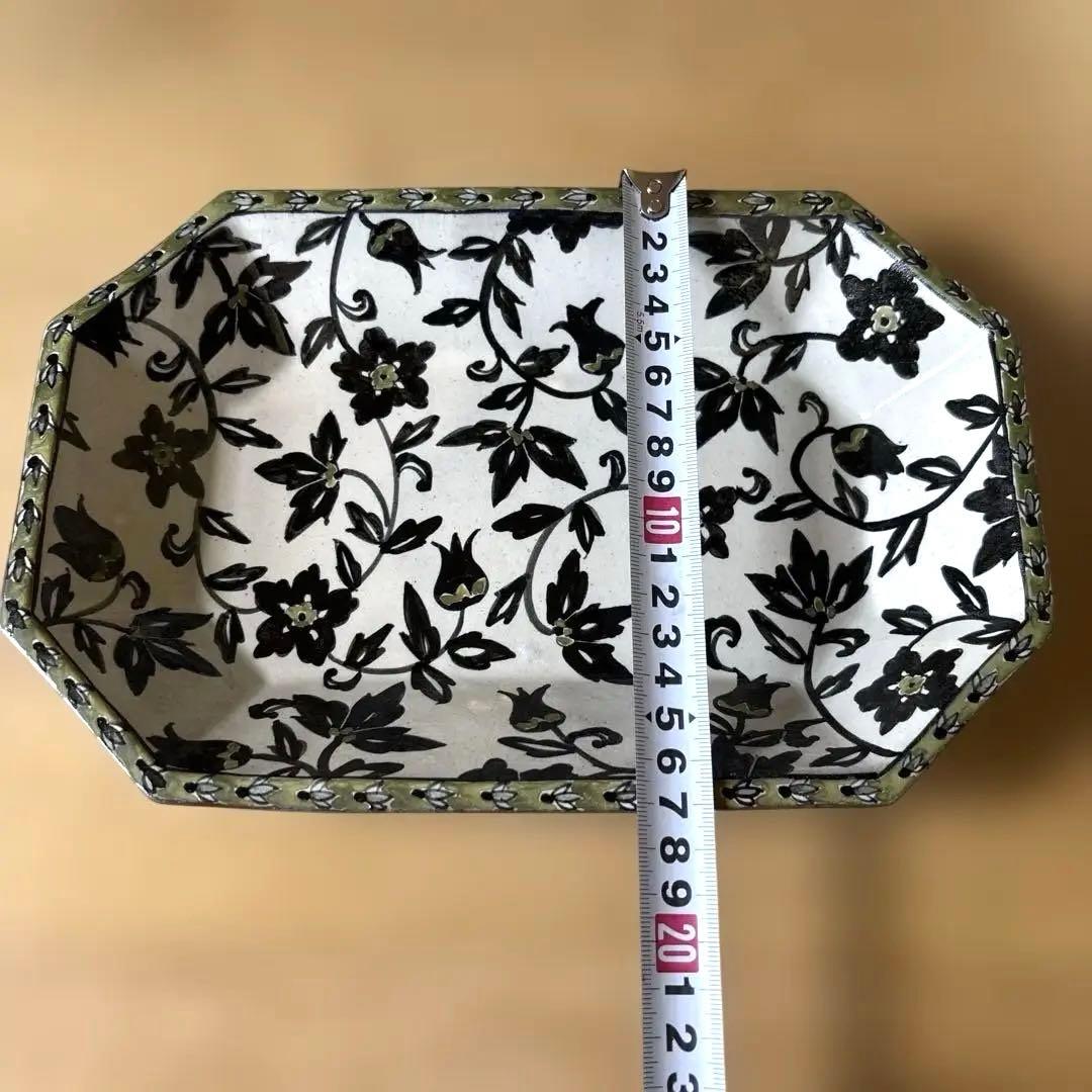 ヒヅミ峠舎　隅切角皿　プレート