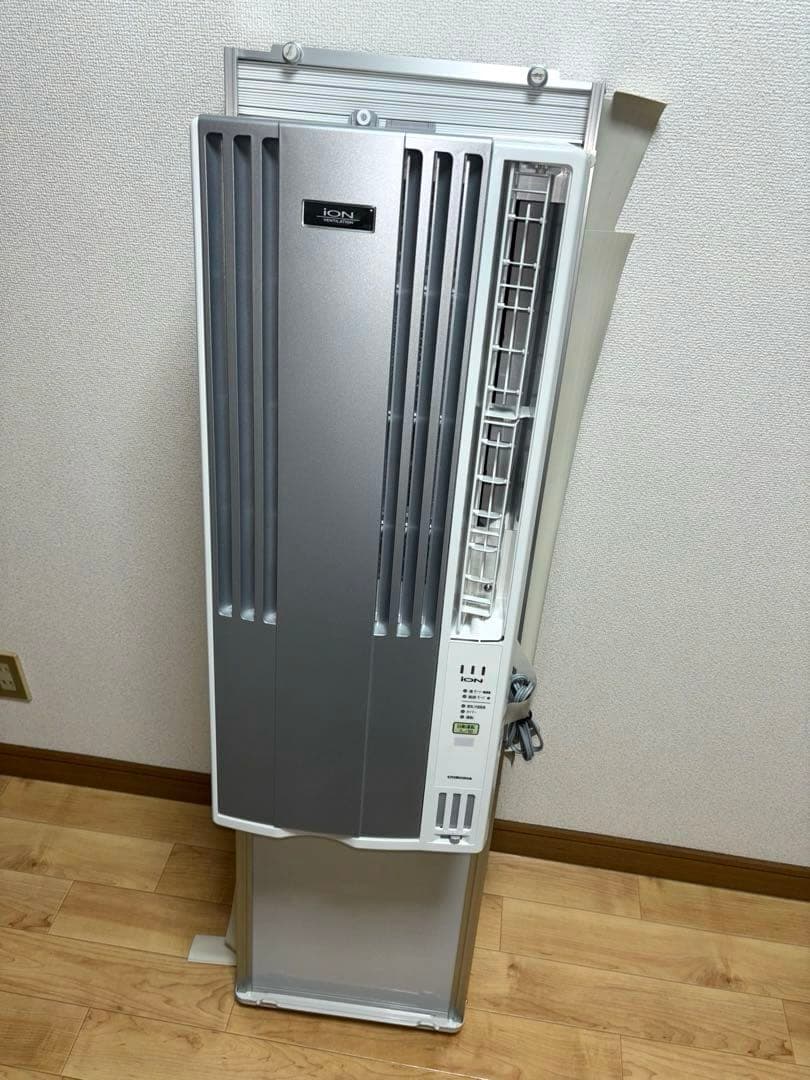 コロナ窓用エアコン CW-A1823RE3 テラス窓枠 リモコン付 2023年製