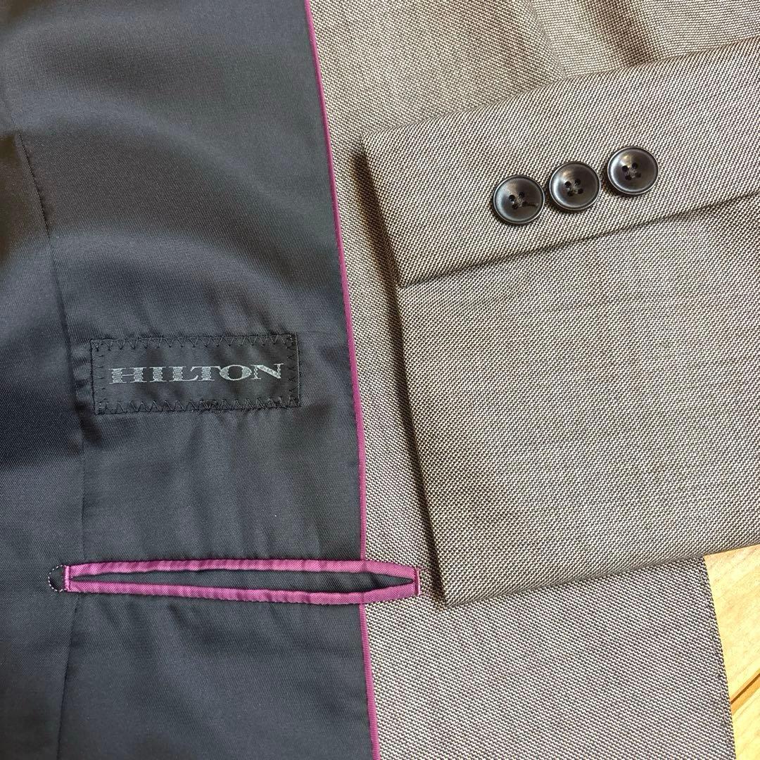 パンツスーツ　スーツ　ベージュ　イタリア高級生地「REDA」オールシーズン