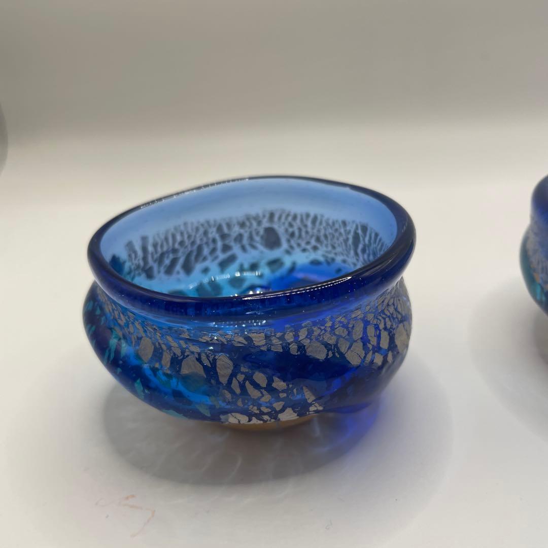 稲嶺盛吉作グラスぐい呑み