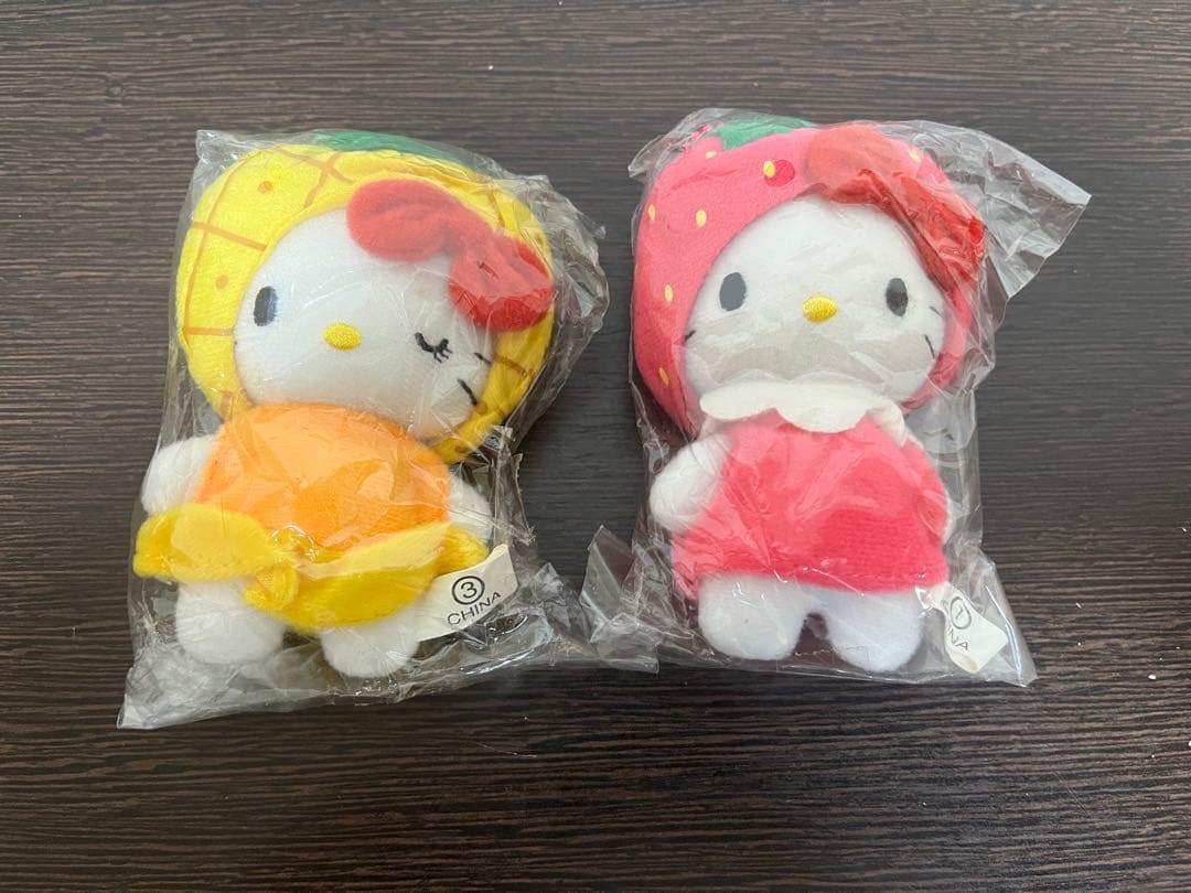 ハローキティ フルーツ マスコット キーホルダー