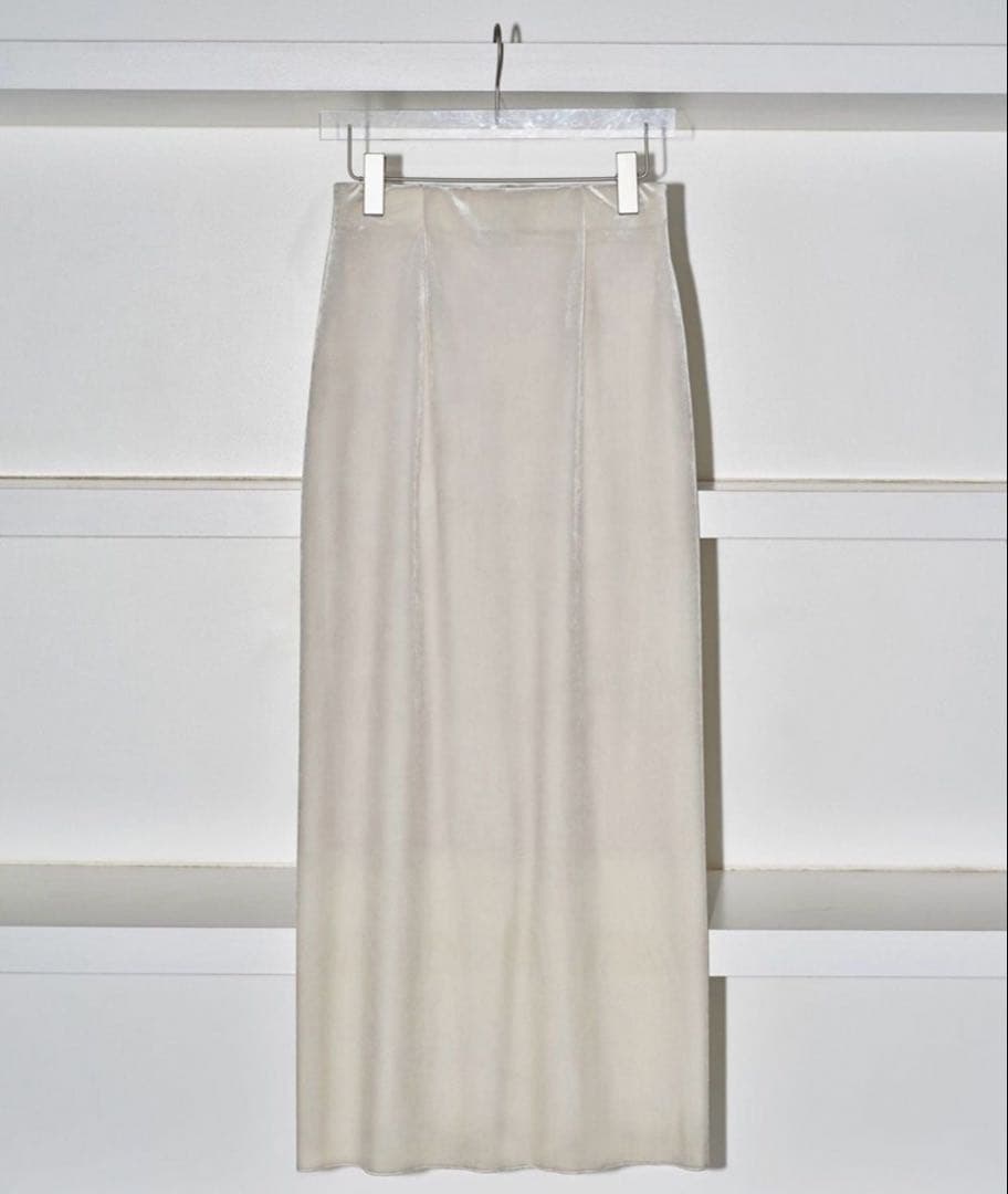 【TODAYFUL】Pencil Velour Skirtペンシルベロアスカート