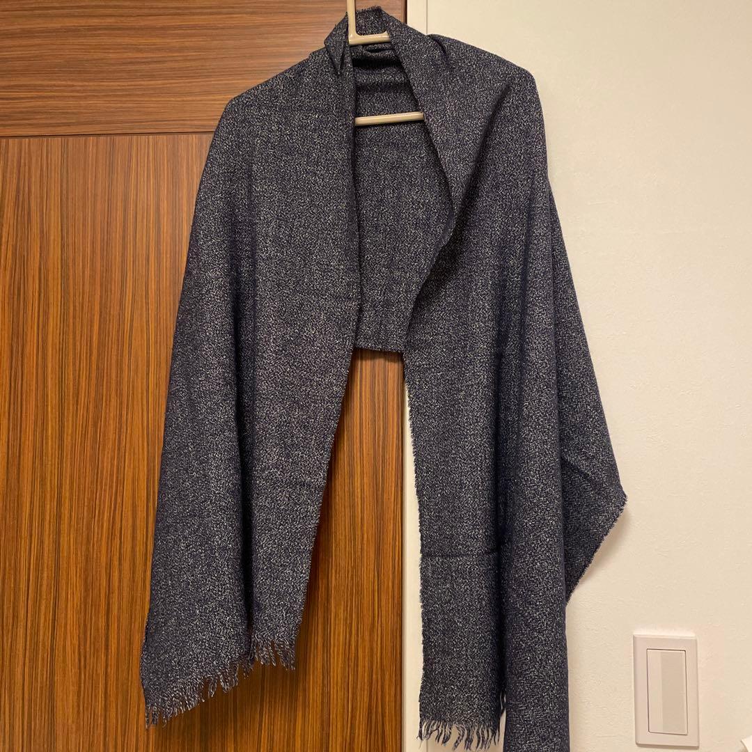 JIL SANDER 大判ストール　マフラー　カシミア70%