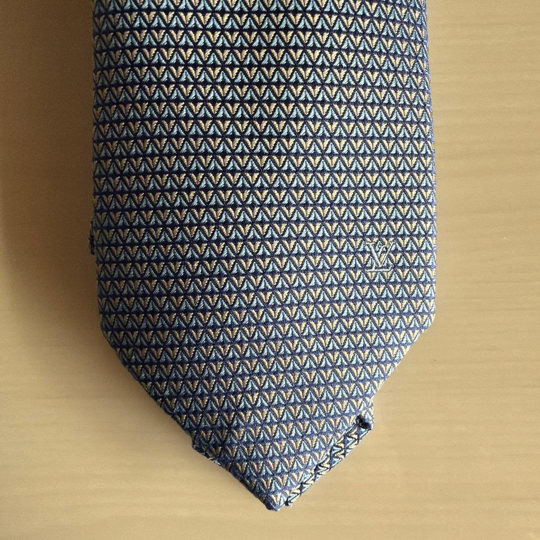 LOUIS VUITTON ネクタイ ブルー