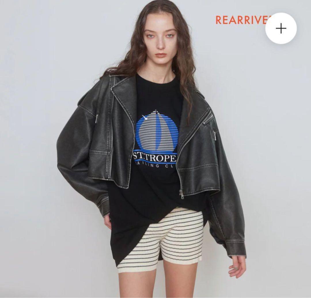 searoomlynn エコレザーライダース