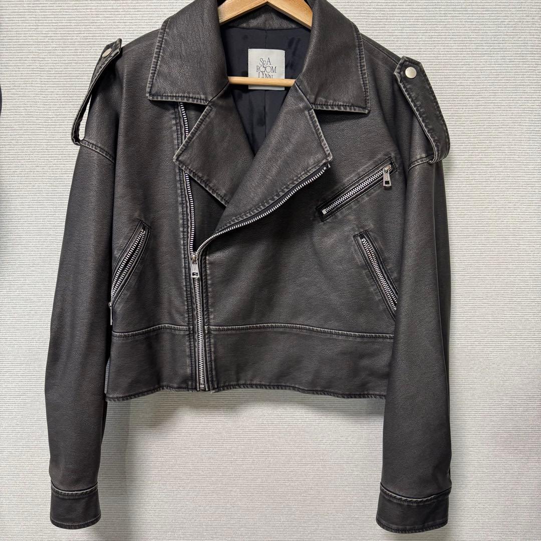 searoomlynn エコレザーライダース