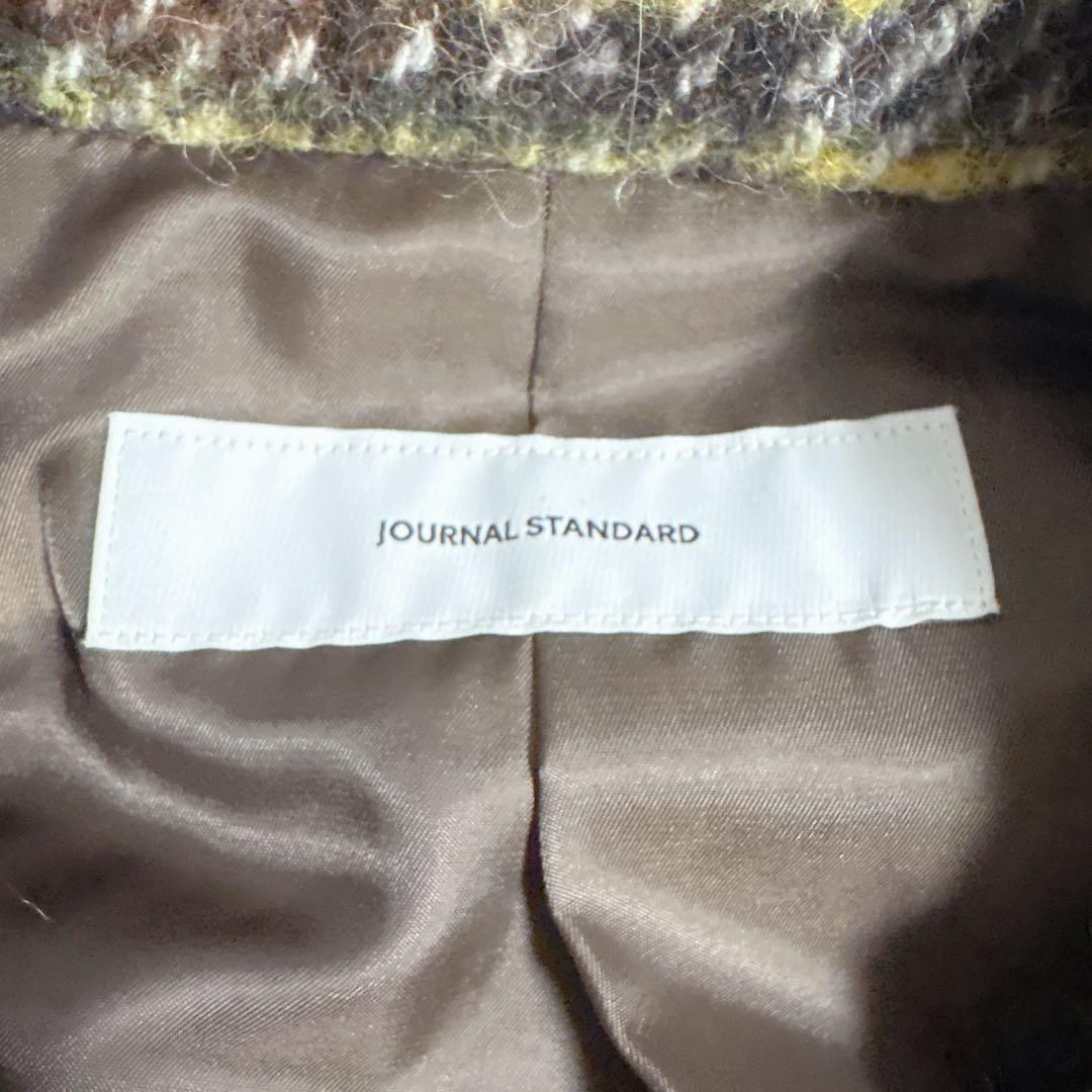 美品　2023 JOURNAL STANDARD ループツイードテーラーコート