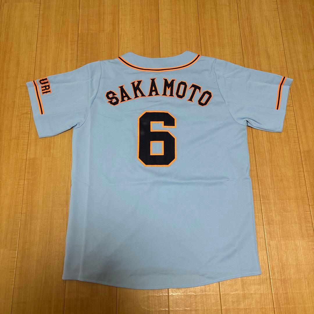 坂本勇人　ユニフォーム　水色　読売ジャイアンツ　読売巨人軍　2014年　ブルー