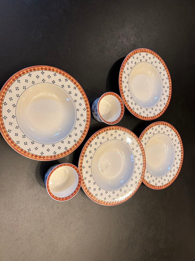 ビレロイ&ボッホ 深皿 プレート×4 ココット ボウル×2