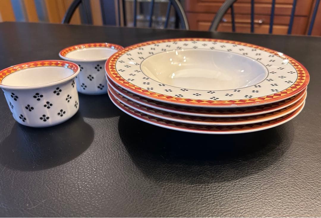 ビレロイ&ボッホ 深皿 プレート×4 ココット ボウル×2