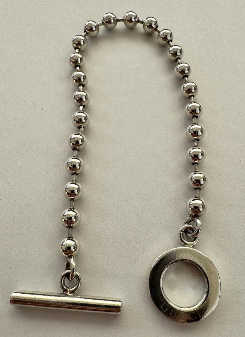 ビビ　GUCCI シルバーアクセサリー セット（ブレスレット＋リング）