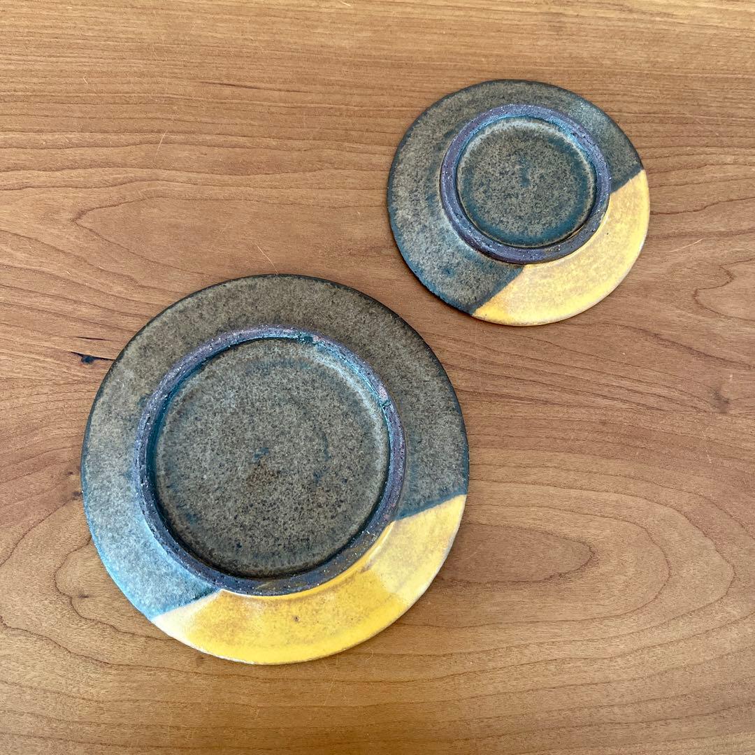 小澤基晴　暁月　豆皿　4寸