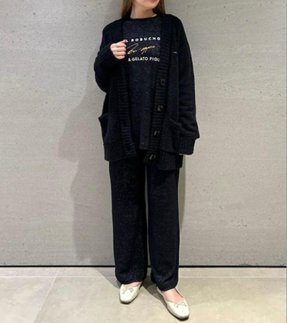 【JOEL ROBUCHON】スノーワンポイントロンT &ロングパンツ