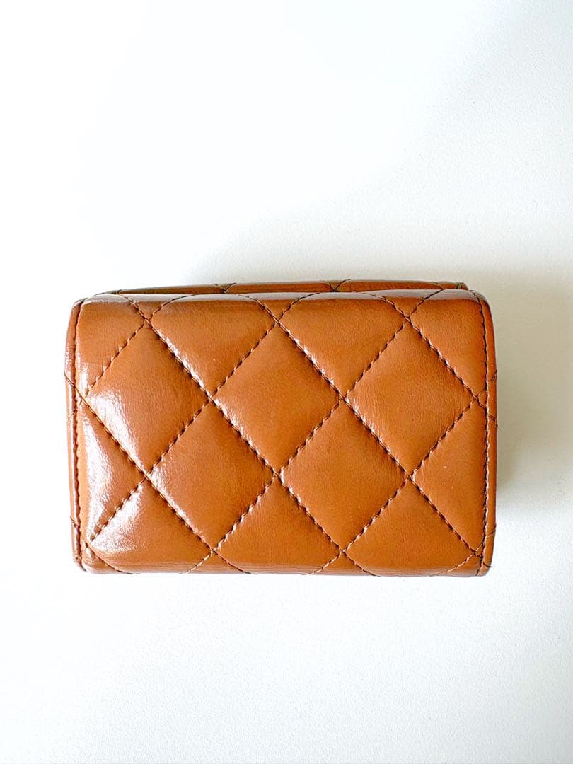 CHANEL♡ブラウン 三つ折り財布