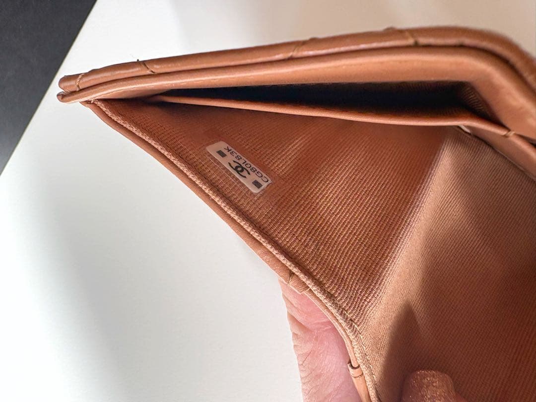 CHANEL♡ブラウン 三つ折り財布