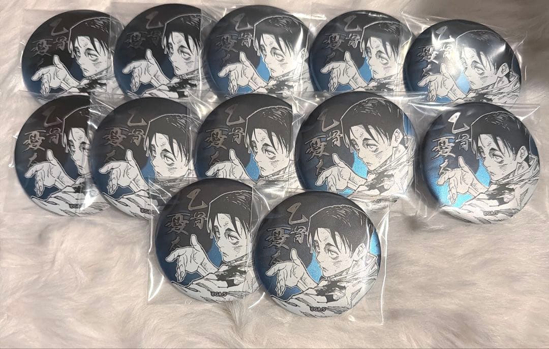 呪術廻戦　乙骨憂太 デコレクション缶バッジ 第一弾