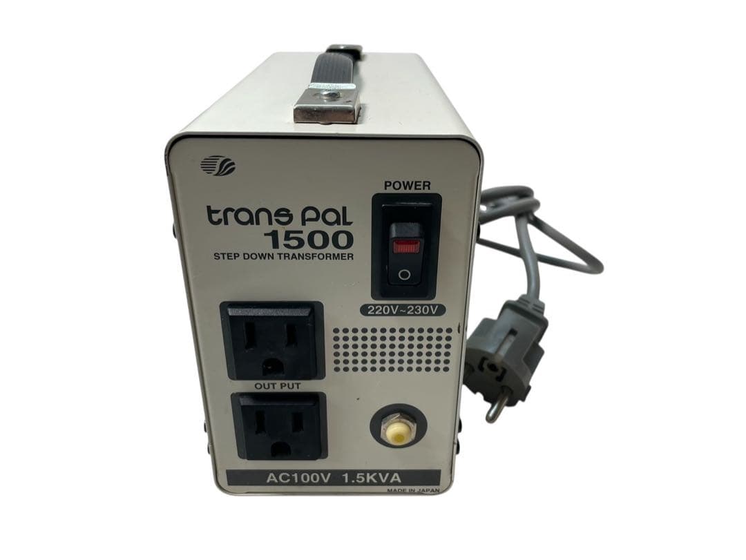 変圧器 海外用電源トランス スワロー電機 PAL-1500EP