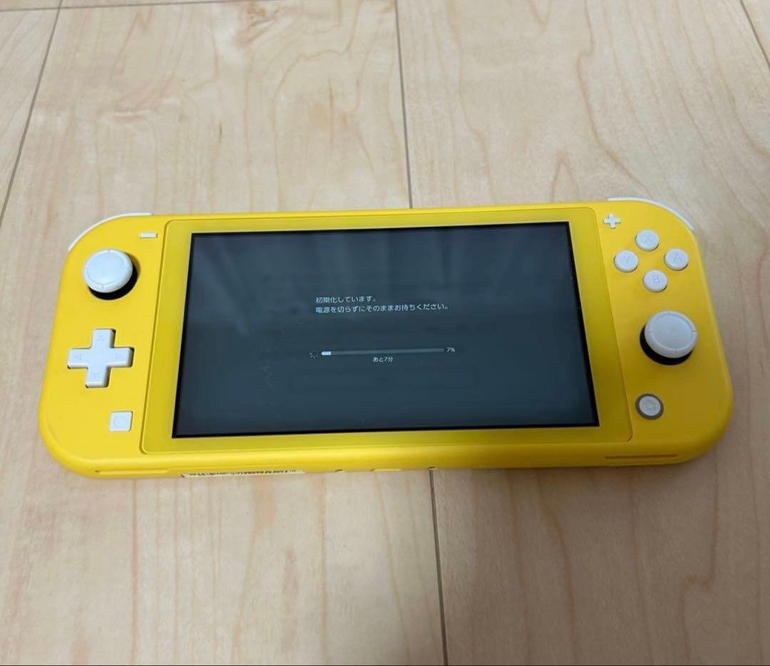 [状態◯・初期化済み]switch ライト/イエロー