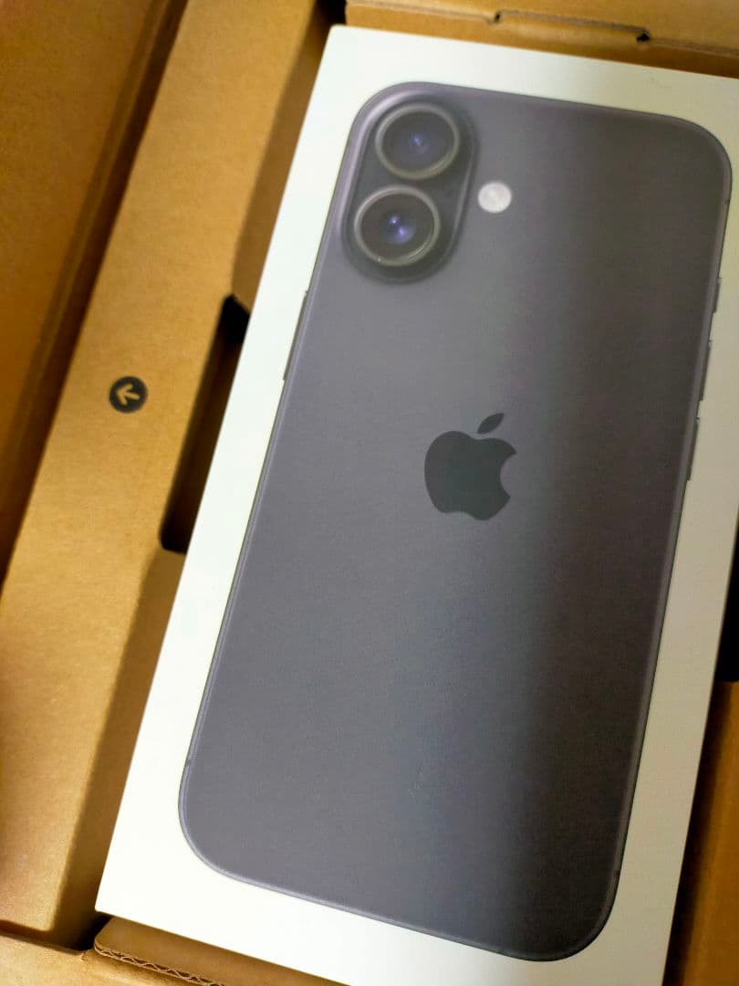 iPhone 16 128GB ブラック