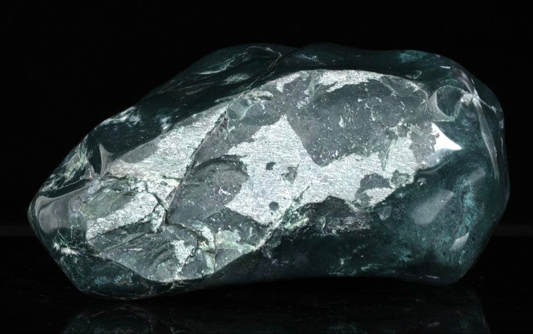 出雲めのう 花仙山 ジャスパー 青メノウ 碧玉 翡翠 瑪瑙水石 鑑賞石 飾石美石