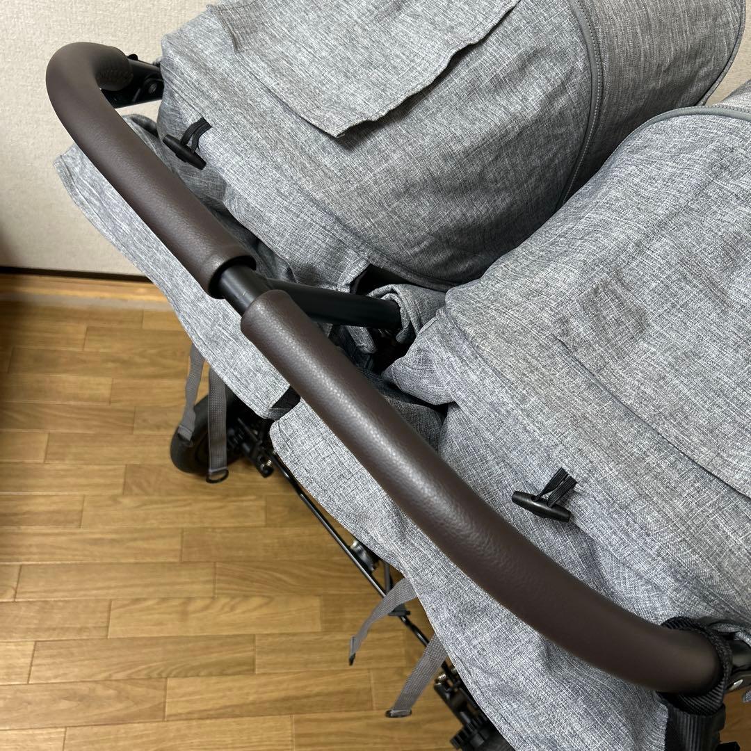 お値下げ　美品　エアバギー ココダブル EX フロムバース　マット付き