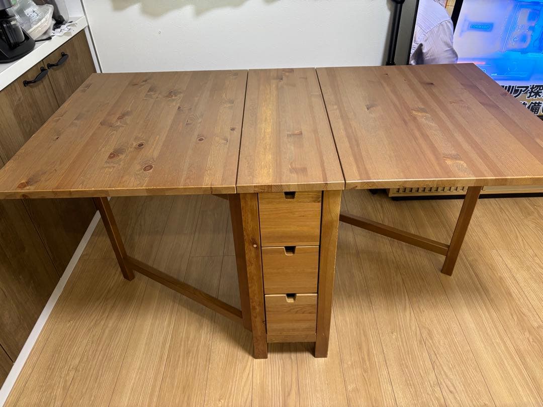 NORDEN,ノールデン,ゲートレッグテーブル ナチュラル