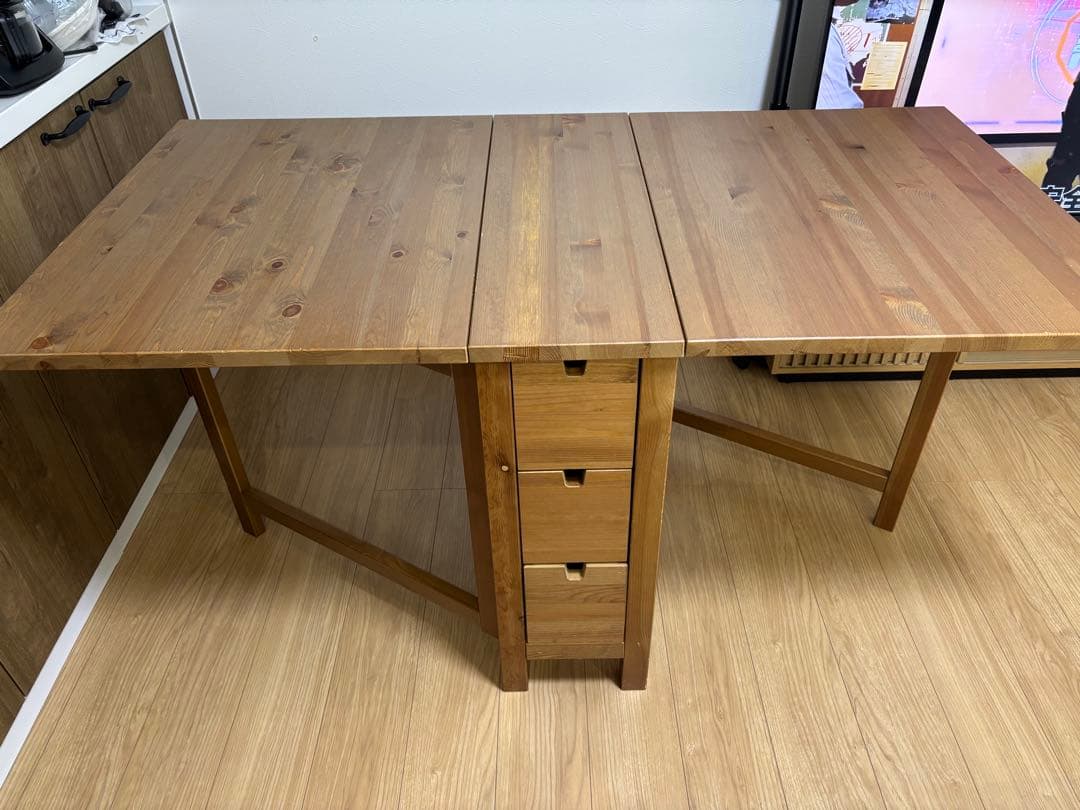 NORDEN,ノールデン,ゲートレッグテーブル ナチュラル