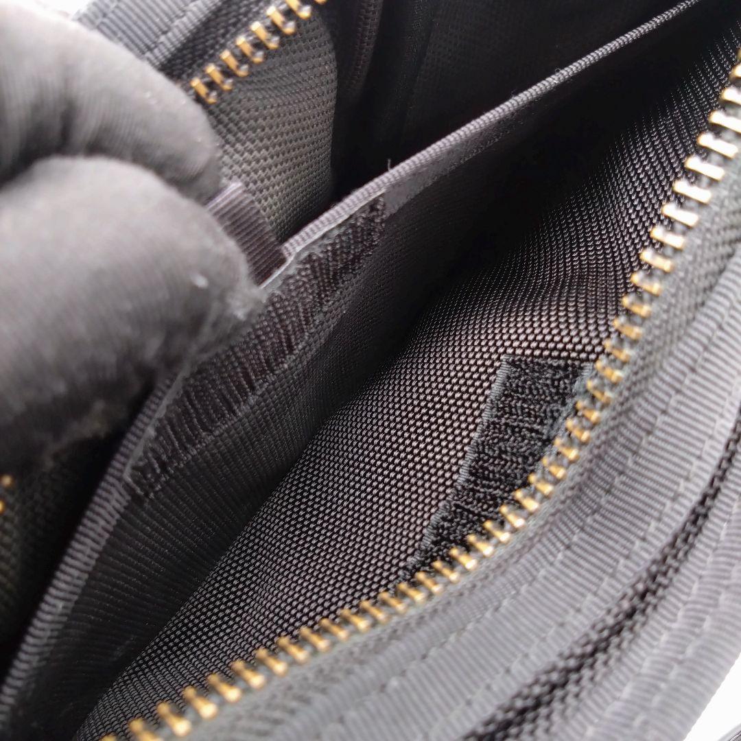 【美品】PORTER HEAT ウエストバッグ クロスバッグ 黒 吉田カバン